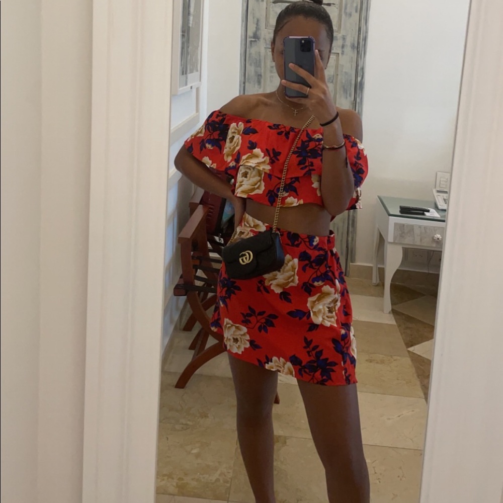 COPY - Two piece floral set